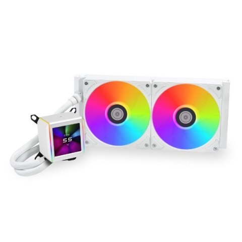 Lian Li GA II LCD Procesor Zestaw do chłodzenia płynami 12 cm Biały Lian Li GA II LCD Procesor Zestaw do chłodzenia płynami 12 cm Biały