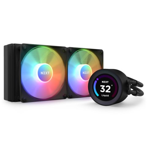 NZXT CHŁODZENIE WODNE KRAKEN ELITE 240 RGB LCD RL-KR24E-B1 NZXT CHŁODZENIE WODNE KRAKEN ELITE 240 RGB LCD RL-KR24E-B1