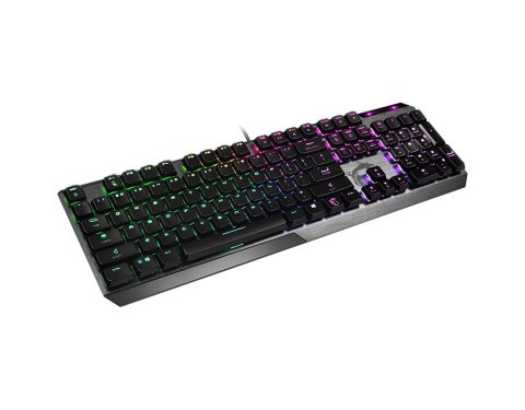 KLAWIATURA GAMING BLACK US VIGOR GK50 ELITE BW US MSI KLAWIATURA GAMING BLACK US VIGOR GK50 ELITE BW US MSI