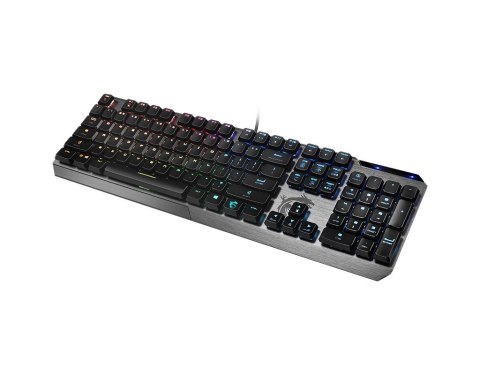 KLAWIATURA GAMING BLACK US VIGOR GK50 ELITE BW US MSI KLAWIATURA GAMING BLACK US VIGOR GK50 ELITE BW US MSI