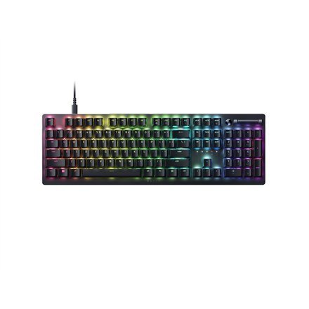 Klawiatura do gier Razer Deathstalker V2 W pełni programowalne z nagrywaniem makr w locie; N-klawiszowe przewrócenie; Wielofunkc Klawiatura do gier Razer Deathstalker V2 W pełni programowalne z nagrywaniem makr w locie; N-klawiszowe przewrócenie; Wielofunkc
