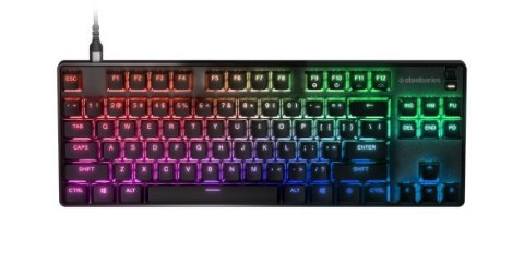 SteelSeries Gaming Keyboard Apex 9 TKL Gaming keyboard Durable and Portable, the detachable USB-C braided cable can withstand th SteelSeries Gaming Keyboard Apex 9 TKL Gaming keyboard Durable and Portable, the detachable USB-C braided cable can withstand th