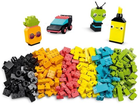 LEGO 11027 CLASSIC Kreatywna zabawa neonowymi kolorami p3 LEGO 11027 CLASSIC Kreatywna zabawa neonowymi kolorami p3