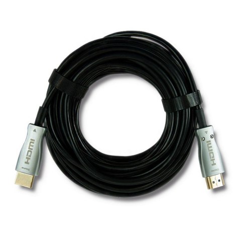 QOLTEC KABEL HDMI V2.0 A MĘSKI / A MĘSKI | AOC | 10M