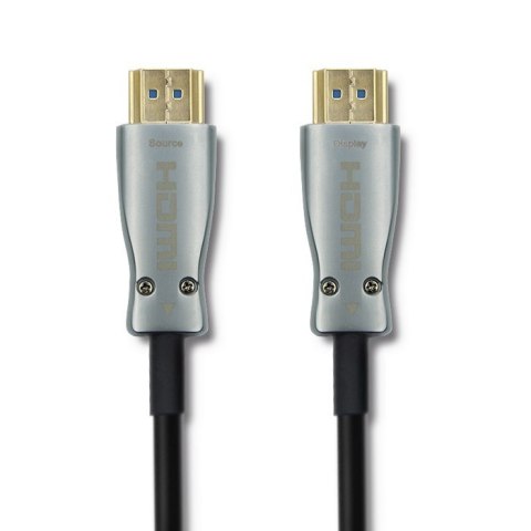 QOLTEC KABEL HDMI V2.0 A MĘSKI / A MĘSKI | AOC | 10M