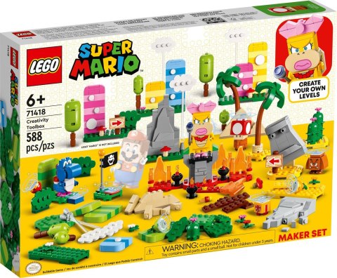 LEGO Super Mario 71418 Kreatywna skrzyneczka - zestaw twórcy LEGO Super Mario 71418 Kreatywna skrzyneczka - zestaw twórcy