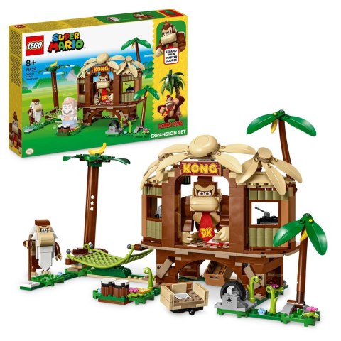 LEGO SUPER MARIO 71424 ZESTAW ROZSZERZAJĄCY - DOMEK NA DRZEWIE DONKEY KONGA LEGO SUPER MARIO 71424 ZESTAW ROZSZERZAJĄCY - DOMEK NA DRZEWIE DONKEY KONGA