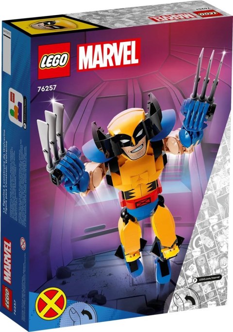 LEGO SUPER HEROES 76257 WOLVERINE - FIGURKA DO ZBUDOWANIA LEGO SUPER HEROES 76257 WOLVERINE - FIGURKA DO ZBUDOWANIA
