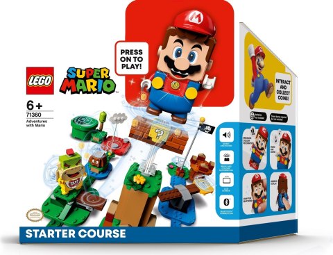 LEGO Super Mario 71360 Przygody z Mario zestaw startowy LEGO Super Mario 71360 Przygody z Mario zestaw startowy