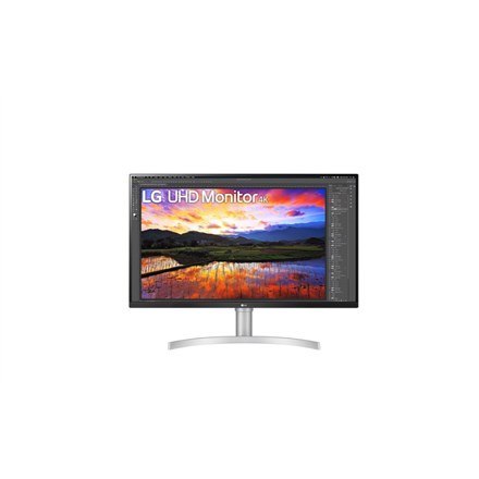 LG | 32UN650P-W | 32 " | IPS | 3840 x 2160 pikseli | 16:9 | 5 ms | 350 cd/m2 | Ilość portów HDMI 2 | 60 Hz