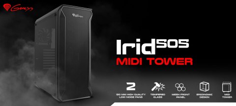 GENESIS OBUDOWA IRID 505 MIDI TOWER GENESIS OBUDOWA IRID 505 MIDI TOWER