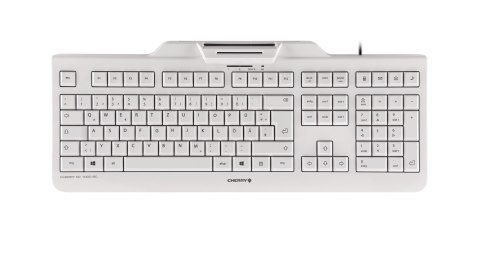 CHERRY KC 1000 SC klawiatura Biuro USB QWERTZ Niemiecki Szary CHERRY KC 1000 SC klawiatura Biuro USB QWERTZ Niemiecki Szary