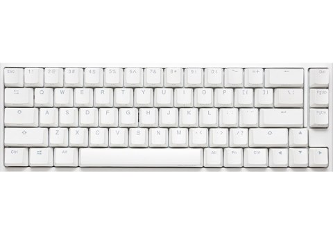 Klawiatura Gamingowa Ducky One 2 SF, MX-Silent-Red, RGB LED - biała Klawiatura Gamingowa Ducky One 2 SF, MX-Silent-Red, RGB LED - biała
