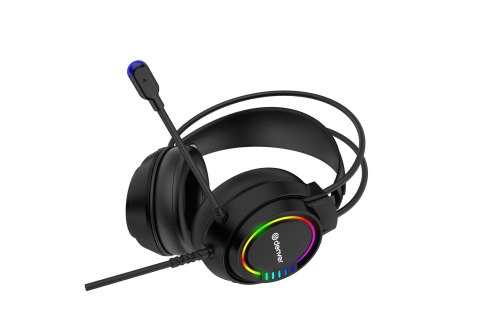 Słuchawki gamingowe Denver GHS-130 RGB Słuchawki gamingowe Denver GHS-130 RGB