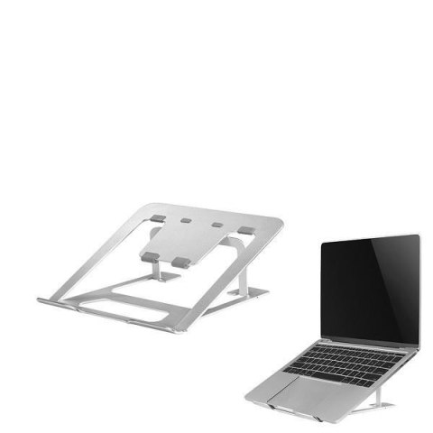 Neomounts NSLS085SILVER stojak na laptop Podstawka na notebooka Srebrny 43,2 cm (17") Neomounts NSLS085SILVER stojak na laptop Podstawka na notebooka Srebrny 43,2 cm (17")