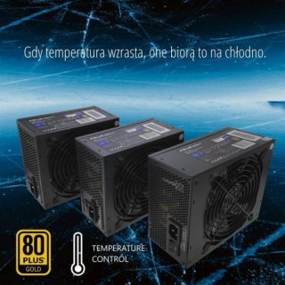 Qoltec Zasilacz ATX 1600W | 80 Plus Gold | Data mining