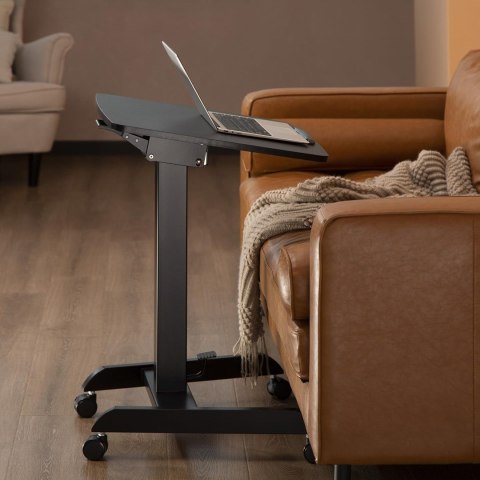 Biurko stolik do laptopa Maclean, regulacja wysokości, do pracy stojąco siedzącej, max wys 113cm, MC-892B Biurko stolik do laptopa Maclean, regulacja wysokości, do pracy stojąco siedzącej, max wys 113cm, MC-892B