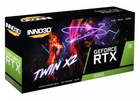 Inno3D GEFORCE RTX 3060 TWIN X2 NVIDIA 12 GB GDDR6 Inno3D GEFORCE RTX 3060 TWIN X2 NVIDIA 12 GB GDDR6