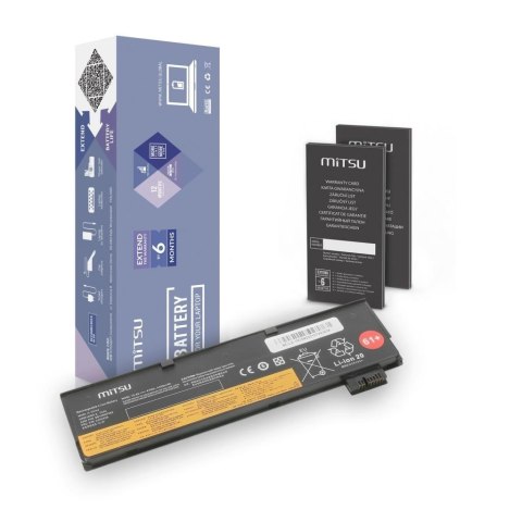 MITSU BATERIA LENOVO BC/LE-T570 (4400 mAh (47 Wh) 10.8V (11.1V) 6 ogniw Li-Ion MITSU BATERIA LENOVO BC/LE-T570 (4400 mAh (47 Wh) 10.8V (11.1V) 6 ogniw Li-Ion