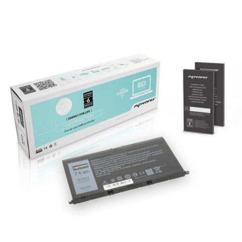 Bateria Movano do notebooka Dell Inspiron 15 (7557), 15 (7559) (10.8V-11.1V) (6600 mAh) Bateria Movano do notebooka Dell Inspiron 15 (7557), 15 (7559) (10.8V-11.1V) (6600 mAh)