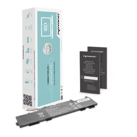 Bateria Movano do notebooka HP EliteBook 735, 745, 840 G5 (11.55V) (2200 mAh) Bateria Movano do notebooka HP EliteBook 735, 745, 840 G5 (11.55V) (2200 mAh)