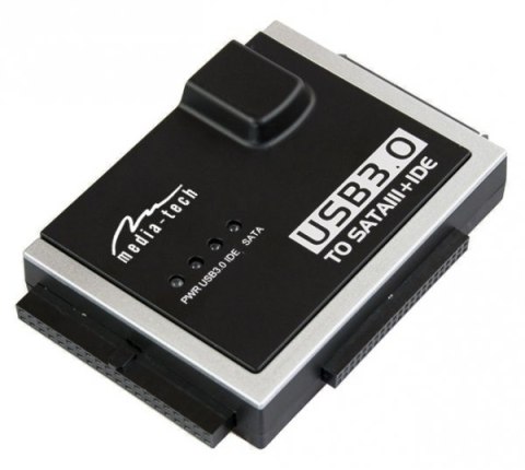 Media-Tech MT5100 cable gender changer IDE/SATA USB 3.0 Czarny