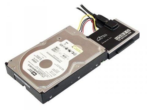 Media-Tech MT5100 cable gender changer IDE/SATA USB 3.0 Czarny