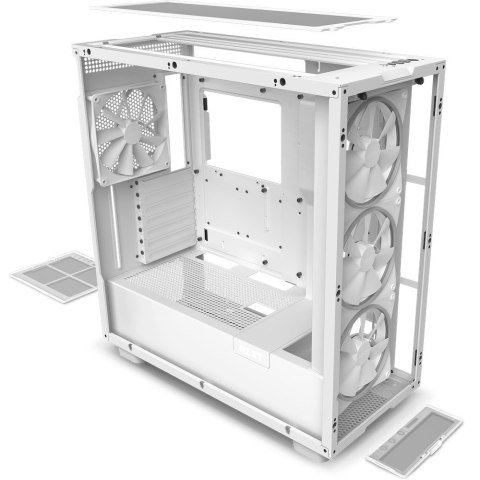 NZXT OBUDOWA H7 ELITE RGB MIDI TOWER BIAŁA CM-H71EW-02 NZXT OBUDOWA H7 ELITE RGB MIDI TOWER BIAŁA CM-H71EW-02