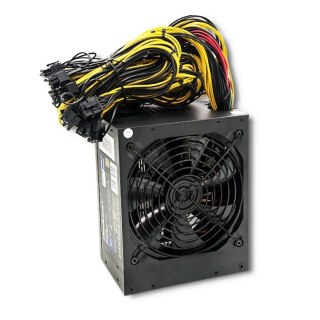 Qoltec Zasilacz ATX 1600W | 80 Plus Gold | Data mining