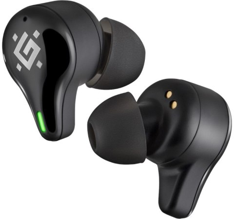 Słuchawki z mikrofonem Defender CyberDots 250 bezprzewodowe Bluetooth TWS czarne Słuchawki z mikrofonem Defender CyberDots 250 bezprzewodowe Bluetooth TWS czarne
