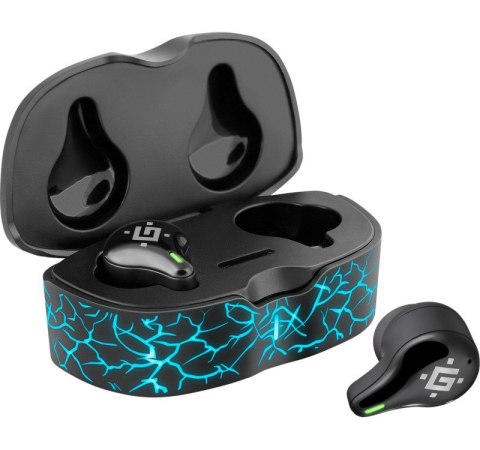 Słuchawki z mikrofonem Defender CyberDots 250 bezprzewodowe Bluetooth TWS czarne Słuchawki z mikrofonem Defender CyberDots 250 bezprzewodowe Bluetooth TWS czarne