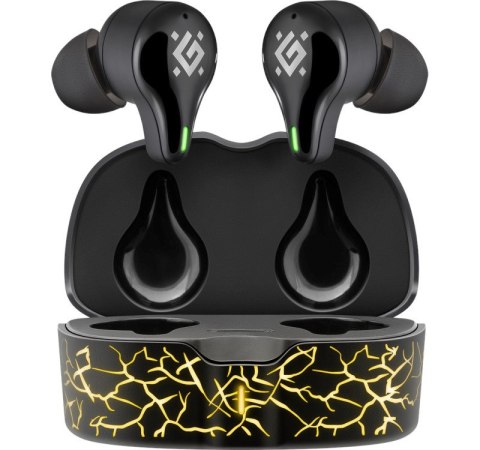 Słuchawki z mikrofonem Defender CyberDots 250 bezprzewodowe Bluetooth TWS czarne Słuchawki z mikrofonem Defender CyberDots 250 bezprzewodowe Bluetooth TWS czarne