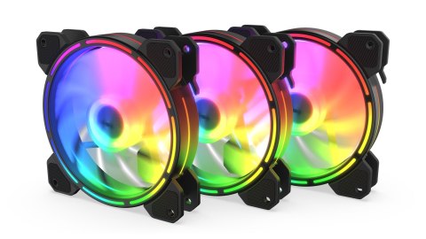 Wentylator KRUX Lunar ARGB 120 mm 3xpack Wentylator KRUX Lunar ARGB 120 mm 3xpack