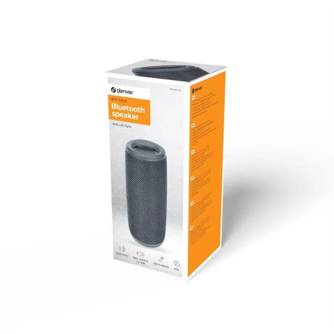 Głośnik BT Denver BTV-150GR 1200 mAh szary Głośnik BT Denver BTV-150GR 1200 mAh szary