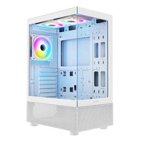 LOGIC OBUDOWA LOOK ARGB MIDI 2 X USB 3.0 + 1 X USB TYPE-C WHITE LOGIC OBUDOWA LOOK ARGB MIDI 2 X USB 3.0 + 1 X USB TYPE-C WHITE
