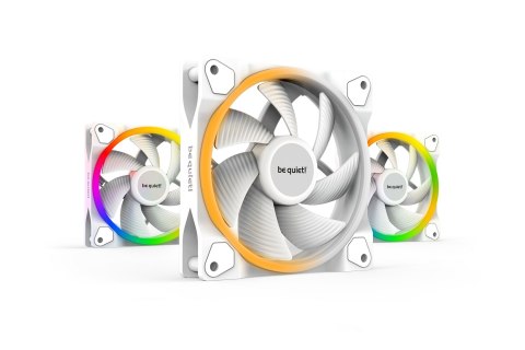 Wentylatory be quiet! LIGHT WINGS WHITE 120mm 3szt Wentylatory be quiet! LIGHT WINGS WHITE 120mm 3szt