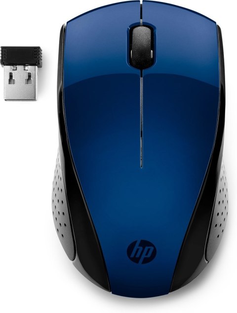 Mysz HP Wireless Mouse 220 Lumiere Blue bezprzewodowa niebieska 7KX11AA Mysz HP Wireless Mouse 220 Lumiere Blue bezprzewodowa niebieska 7KX11AA