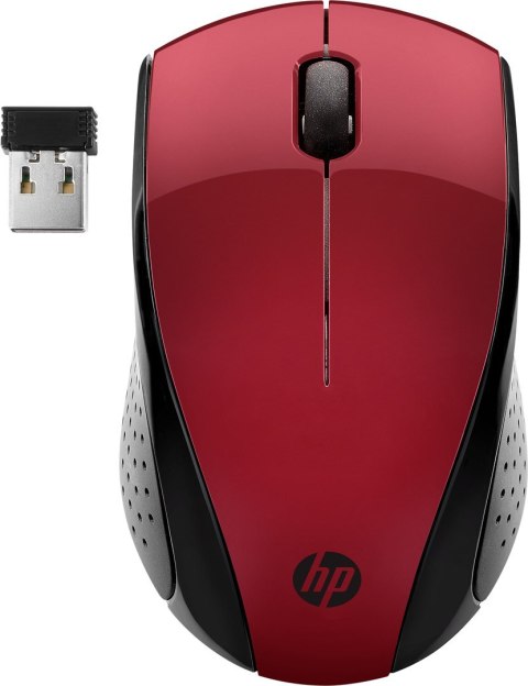 Mysz HP Wireless Mouse 220 Sunset Red bezprzewodowa czerwona 7KX10AA Mysz HP Wireless Mouse 220 Sunset Red bezprzewodowa czerwona 7KX10AA