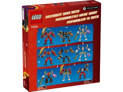 LEGO NINJAGO 71808 MECH ŻYWIOŁU OGNIA KAIA LEGO NINJAGO 71808 MECH ŻYWIOŁU OGNIA KAIA