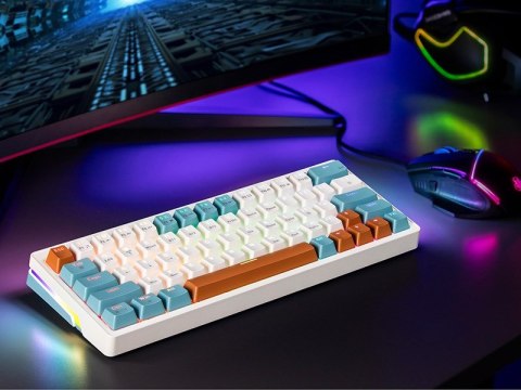 Klawiatura mechaniczna Tracer GAMEZONE EVO3 HOT SWAP 63 (White) Klawiatura mechaniczna Tracer GAMEZONE EVO3 HOT SWAP 63 (White)