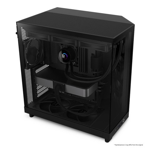 NZXT OBUDOWA KOMPUTEROWA NZXT OBUDOWA H6 FLOW MIDI TOWER Z OKNEM CZARNA NZXT OBUDOWA KOMPUTEROWA NZXT OBUDOWA H6 FLOW MIDI TOWER Z OKNEM CZARNA