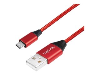 Kabel USB LOGILINK microUSB typ B 1