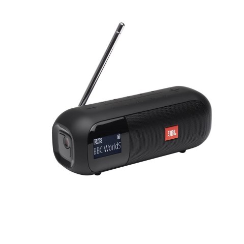 Głośnik JBL TUNER 2 (czarny, bezprzewodowy, z radiem FM i DAB+) Głośnik JBL TUNER 2 (czarny, bezprzewodowy, z radiem FM i DAB+)