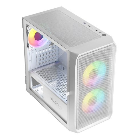 LOGIC OBUDOWA PORTOS ARGB MINI USB 3.0 WHITE LOGIC OBUDOWA PORTOS ARGB MINI USB 3.0 WHITE