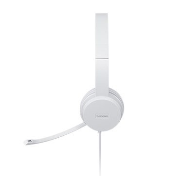 Słuchawki z mikrofonem Lenovo 110 (jasnoszare) Słuchawki z mikrofonem Lenovo 110 (jasnoszare)