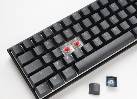 Ducky Mecha Pro SF klawiatura Gaming USB Niemiecki Czarny Ducky Mecha Pro SF klawiatura Gaming USB Niemiecki Czarny