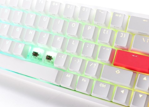 Klawiatura Gamingowa Ducky One 2 SF, MX-Red, RGB LED - biała Klawiatura Gamingowa Ducky One 2 SF, MX-Red, RGB LED - biała