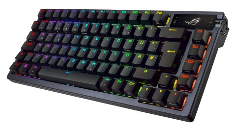 ASUS ROG Azoth klawiatura Gaming USB + RF Wireless + Bluetooth QWERTY Czarny ASUS ROG Azoth klawiatura Gaming USB + RF Wireless + Bluetooth QWERTY Czarny