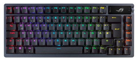 ASUS ROG Azoth klawiatura Gaming USB + RF Wireless + Bluetooth QWERTY Czarny ASUS ROG Azoth klawiatura Gaming USB + RF Wireless + Bluetooth QWERTY Czarny