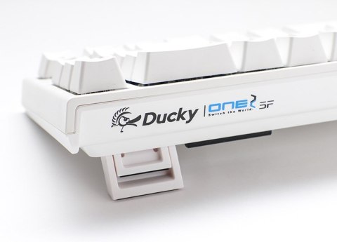 Klawiatura Gamingowa Ducky One 2 SF, MX-Silent-Red, RGB LED - biała Klawiatura Gamingowa Ducky One 2 SF, MX-Silent-Red, RGB LED - biała